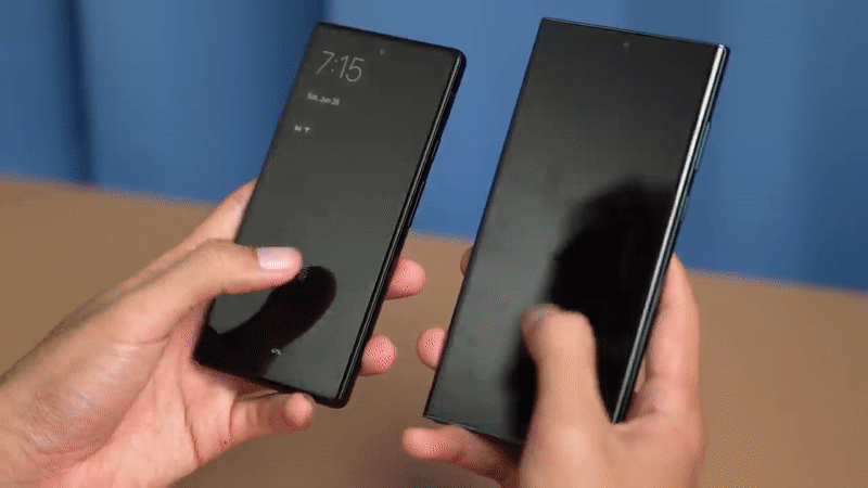 The fingerprint scanner seems fine.