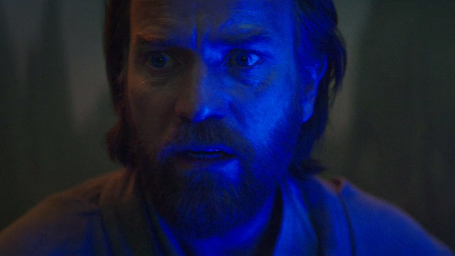 Obi-Wan looks upon a familiar face.