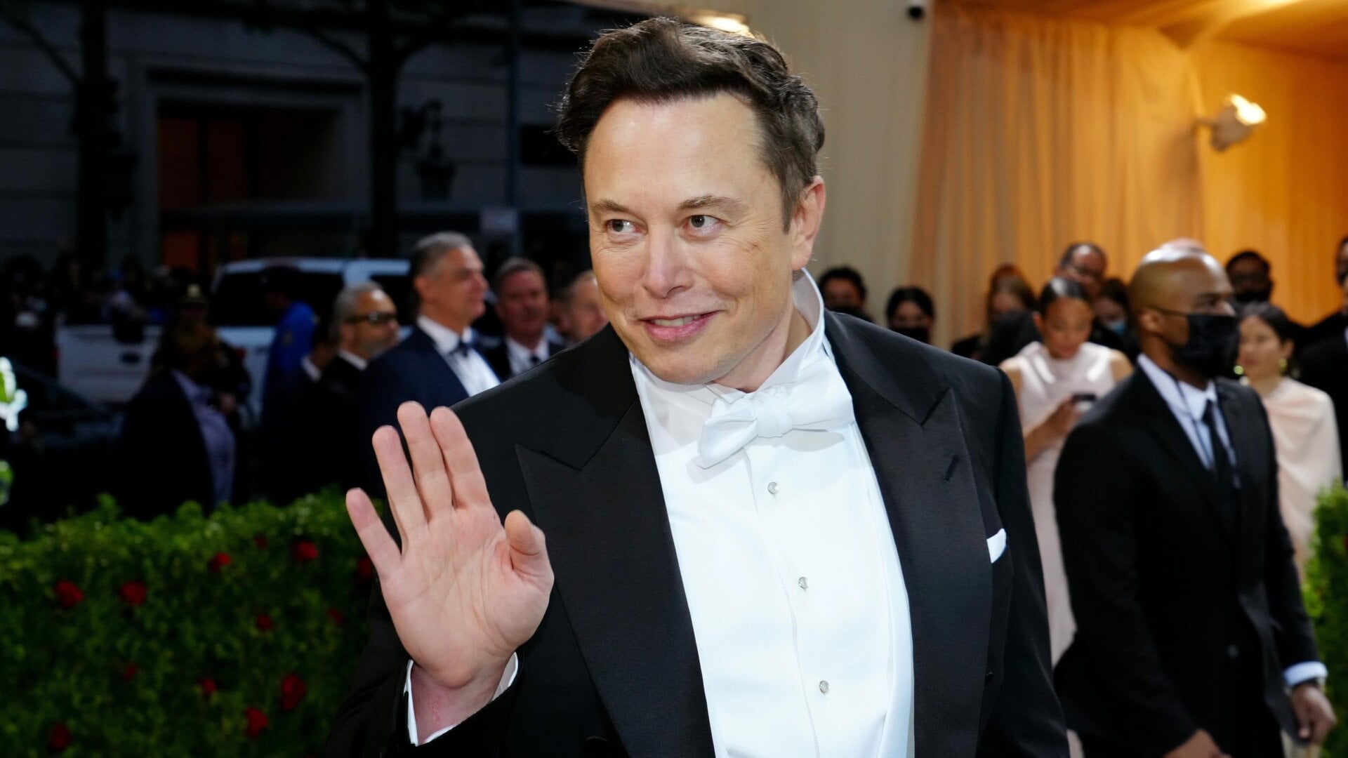 Tesla CEO Elon Musk attends The 2022 Met Gala at The Metropolitan Museum of Art on May 2, 2022  in New York City.