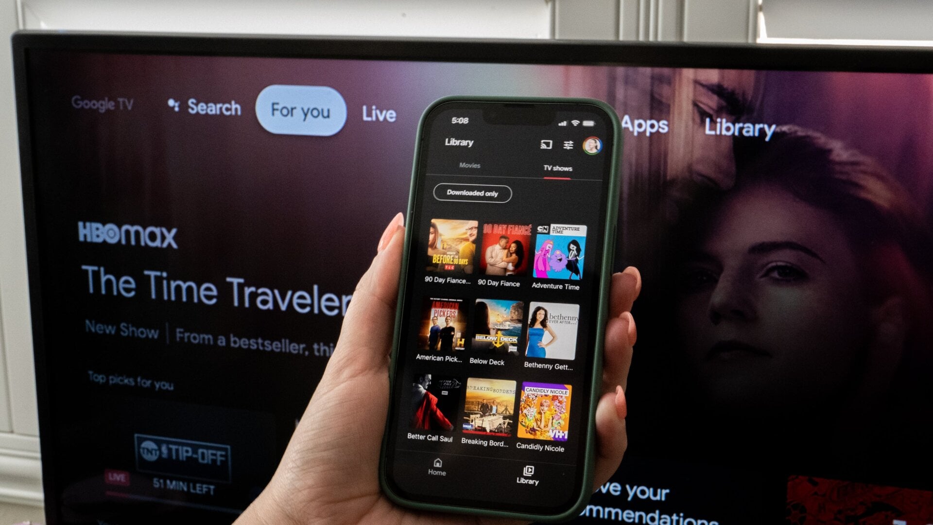 The Google Play Movies & TV app will become Google TV on the iPhone.