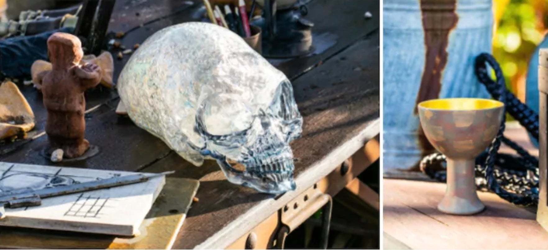 The Crystal Skull and Holy Grail