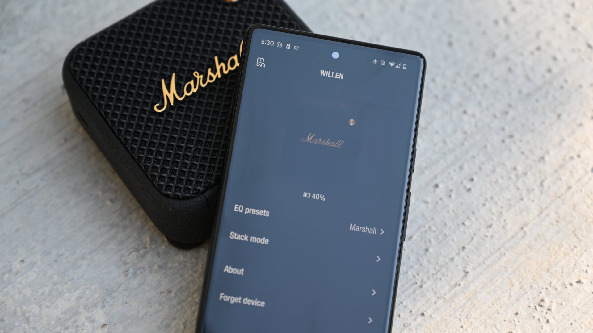 Marshall app