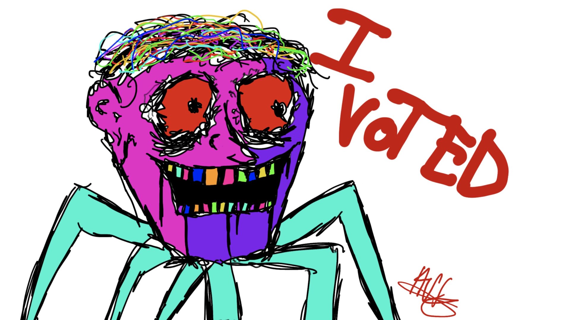 14-year-old Hudson Rowan’s entry to the Ulster County “I Voted” online sticker contest has gone viral.