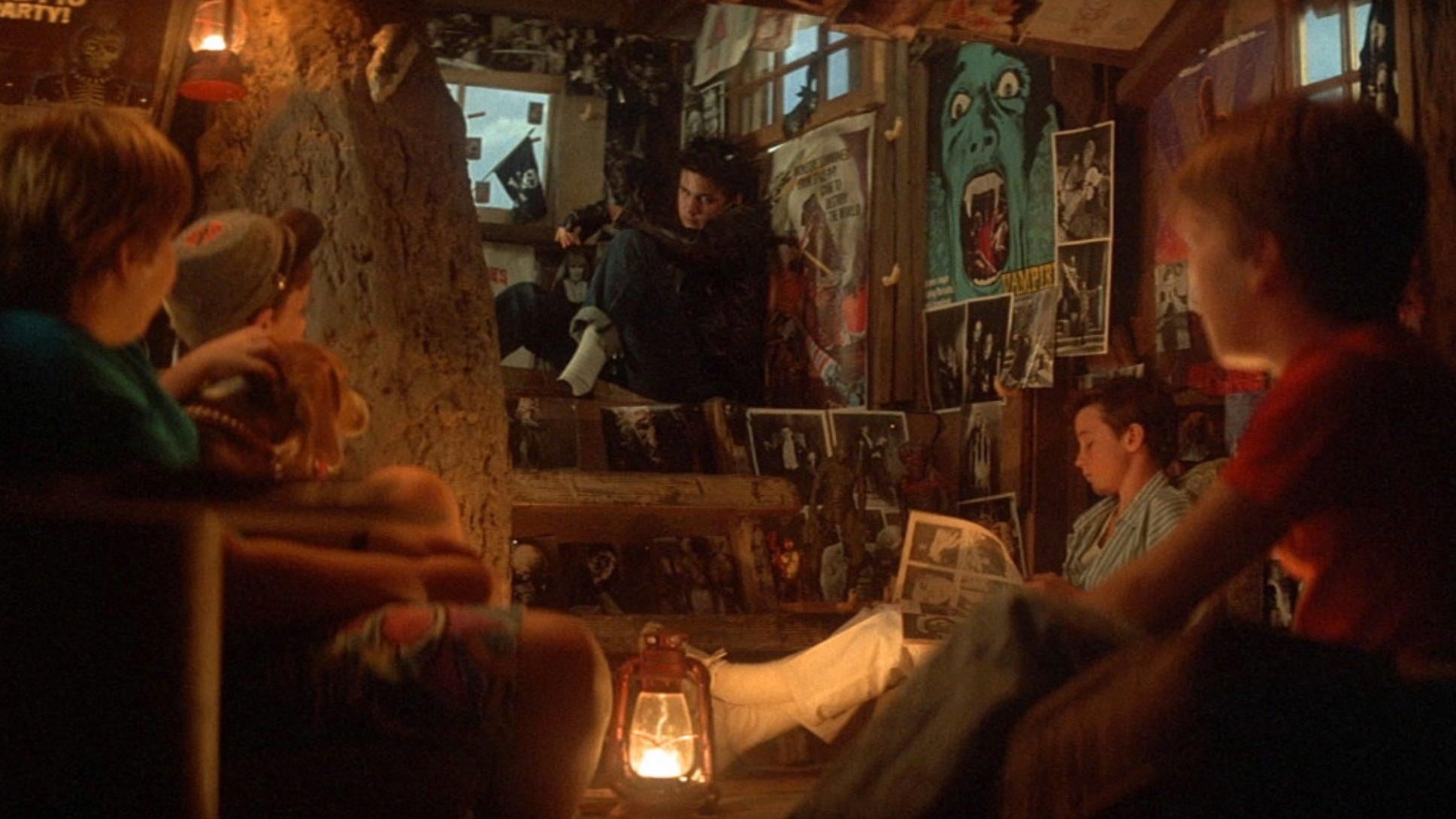 The Monster Squad treehouse.