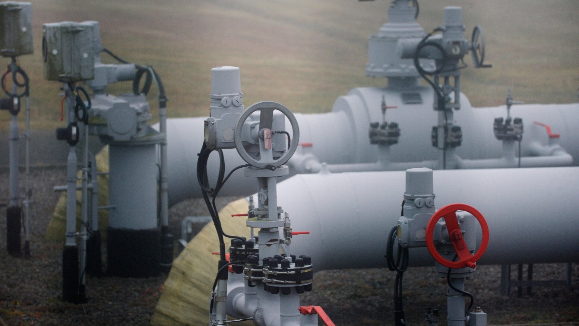 An LNG compressor station in Germany.