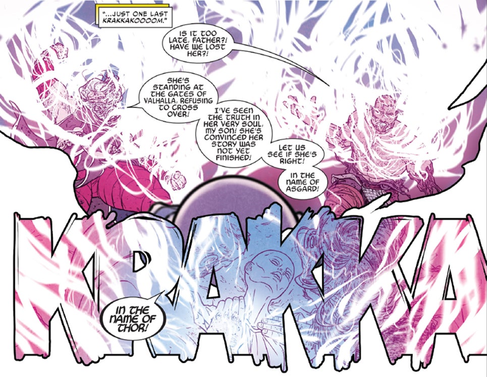 Image: Russell Dauterman, Matt Wilson, and Joe Sabino/Marvel Comics