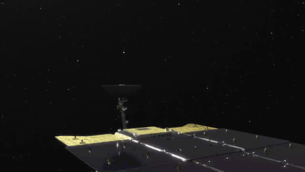 The Roman Space Telescope, seen here in a rendering, is NASA’s next telescope project.