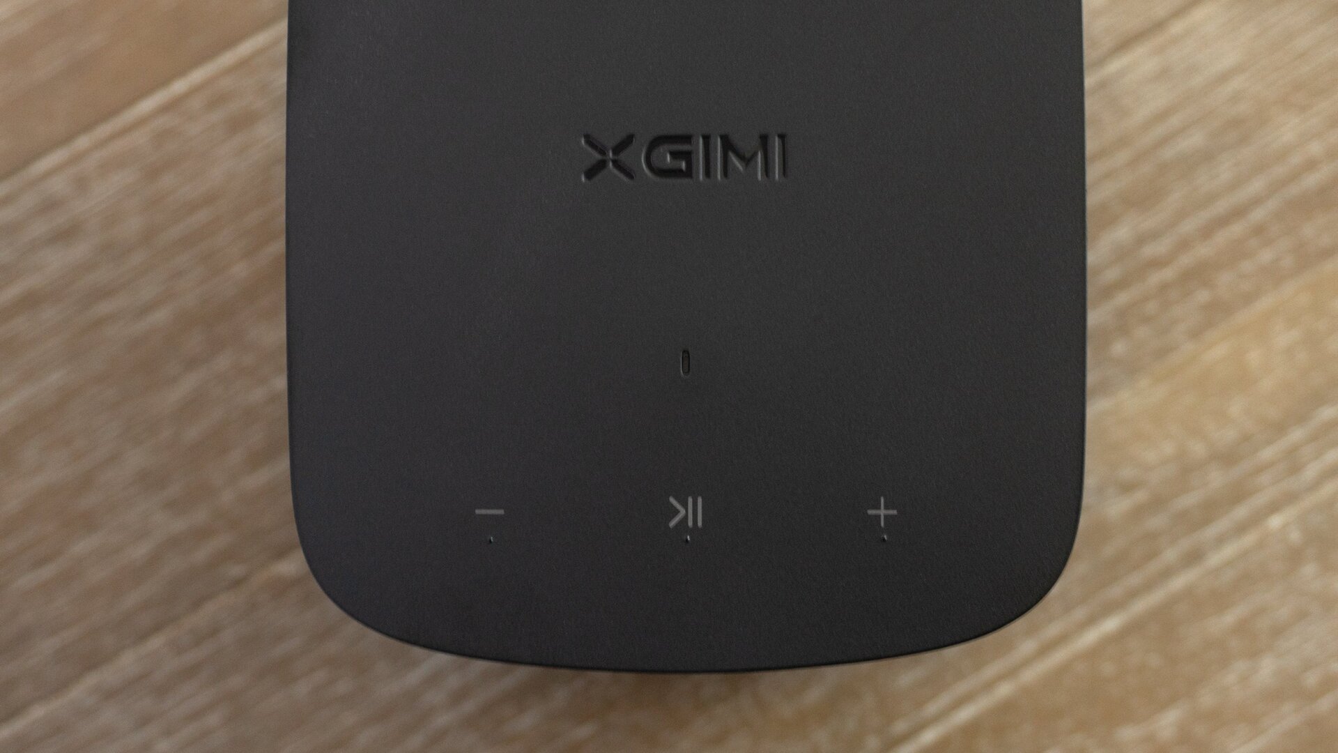 The XGIMI Halo+ has a very limited number of on-device controls.