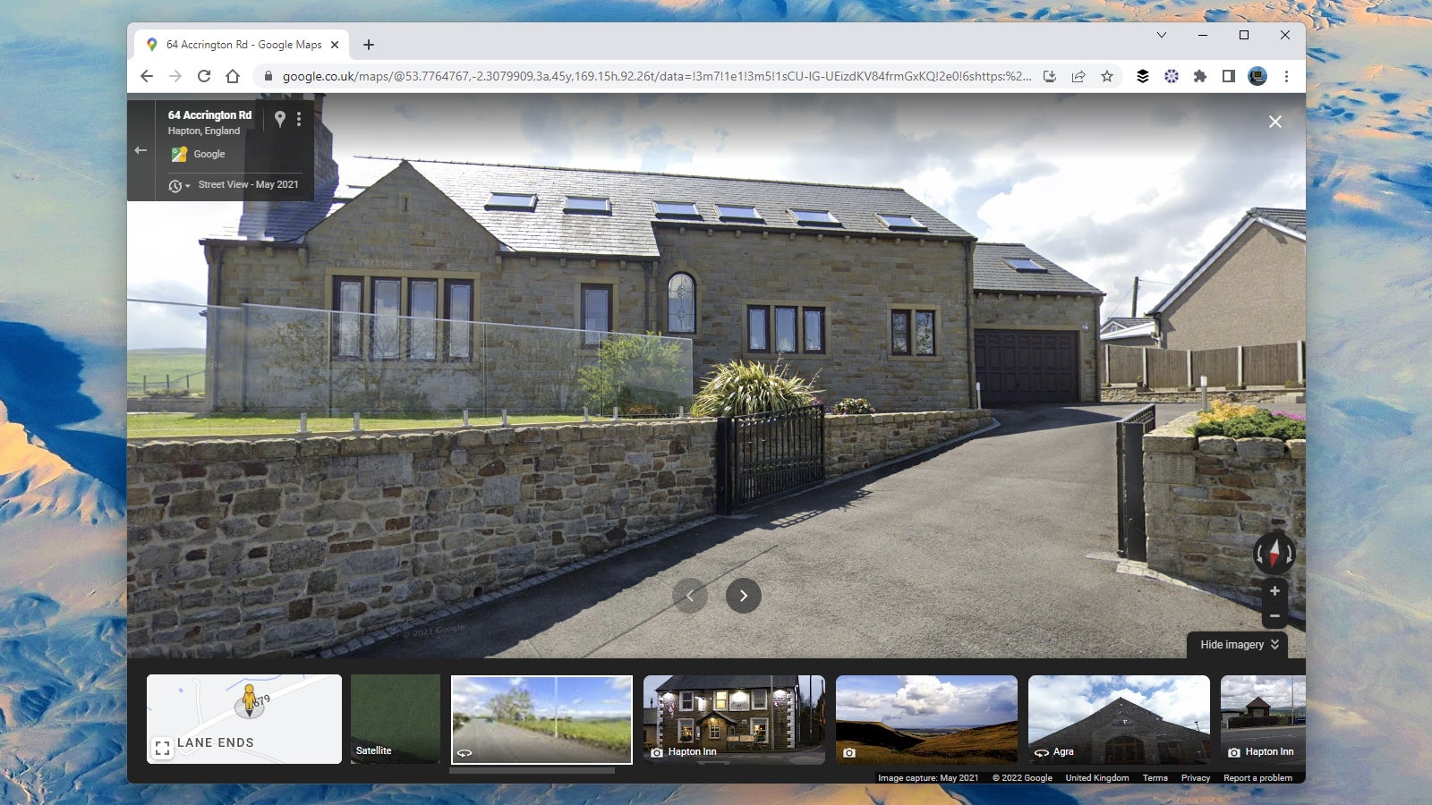 Check out turnings and entrances on Street View.
