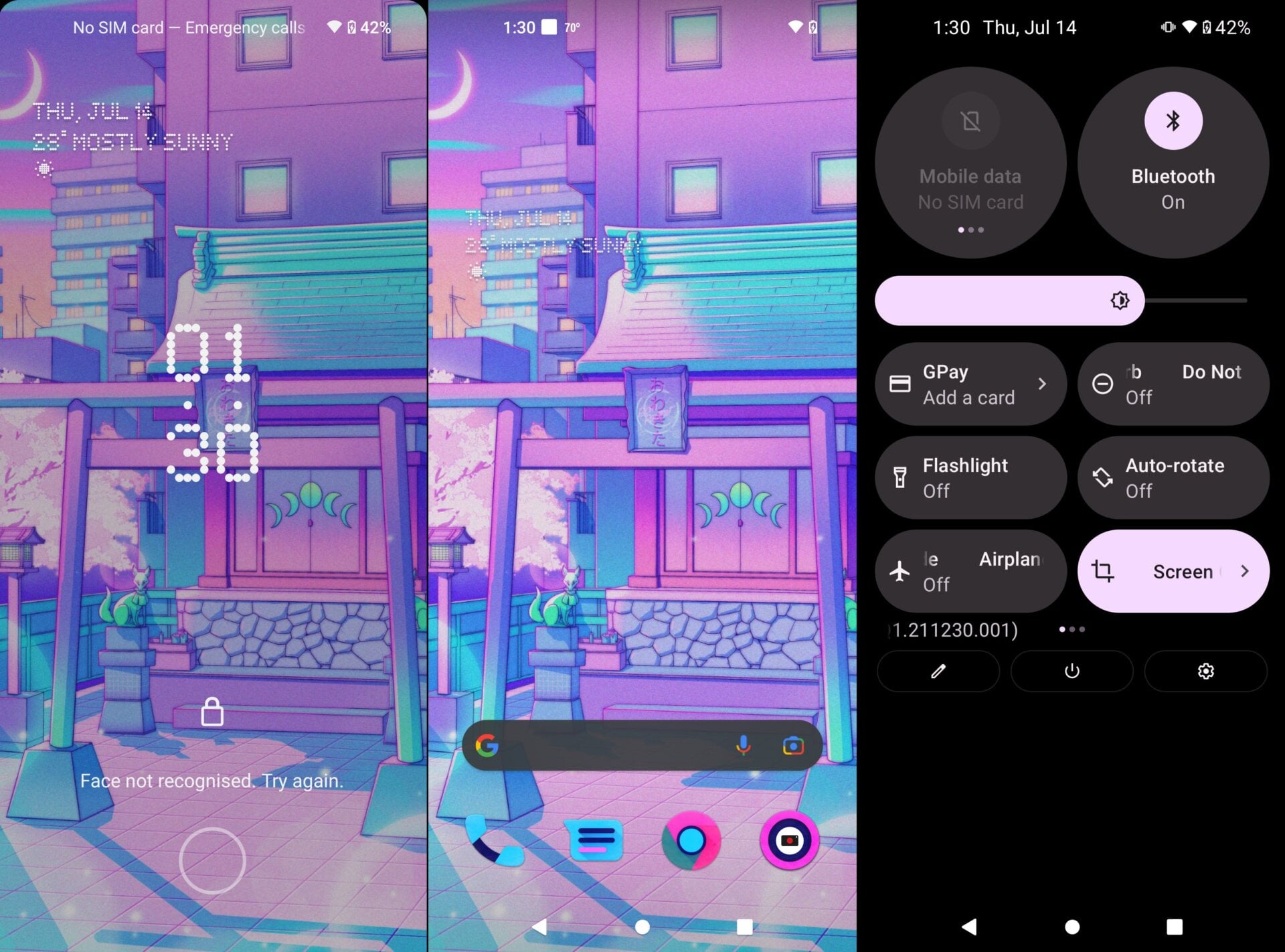 A preview of the Nothing Launcher. 