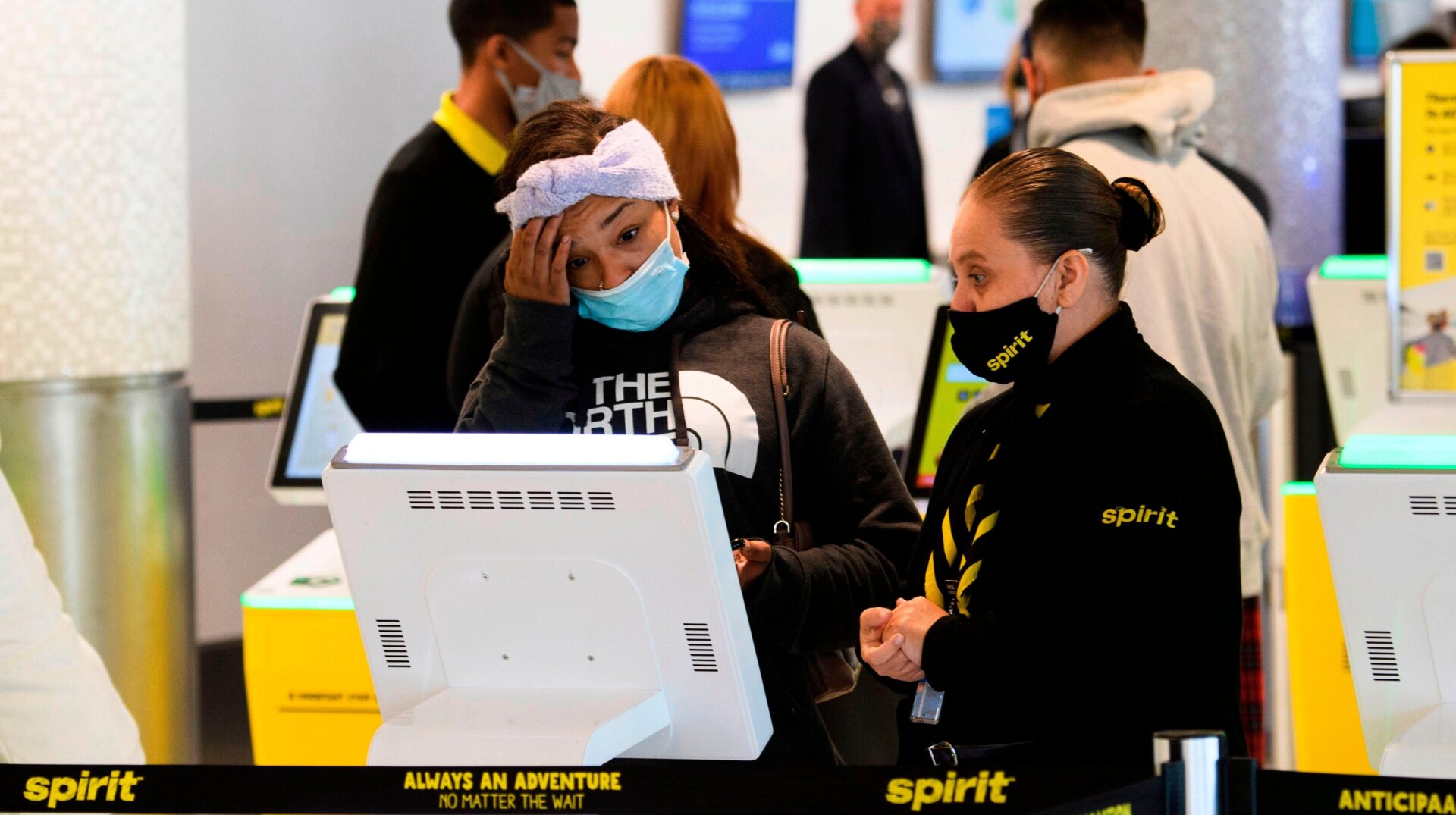 This poor traveler got to experience the Spirit Airlines Special.