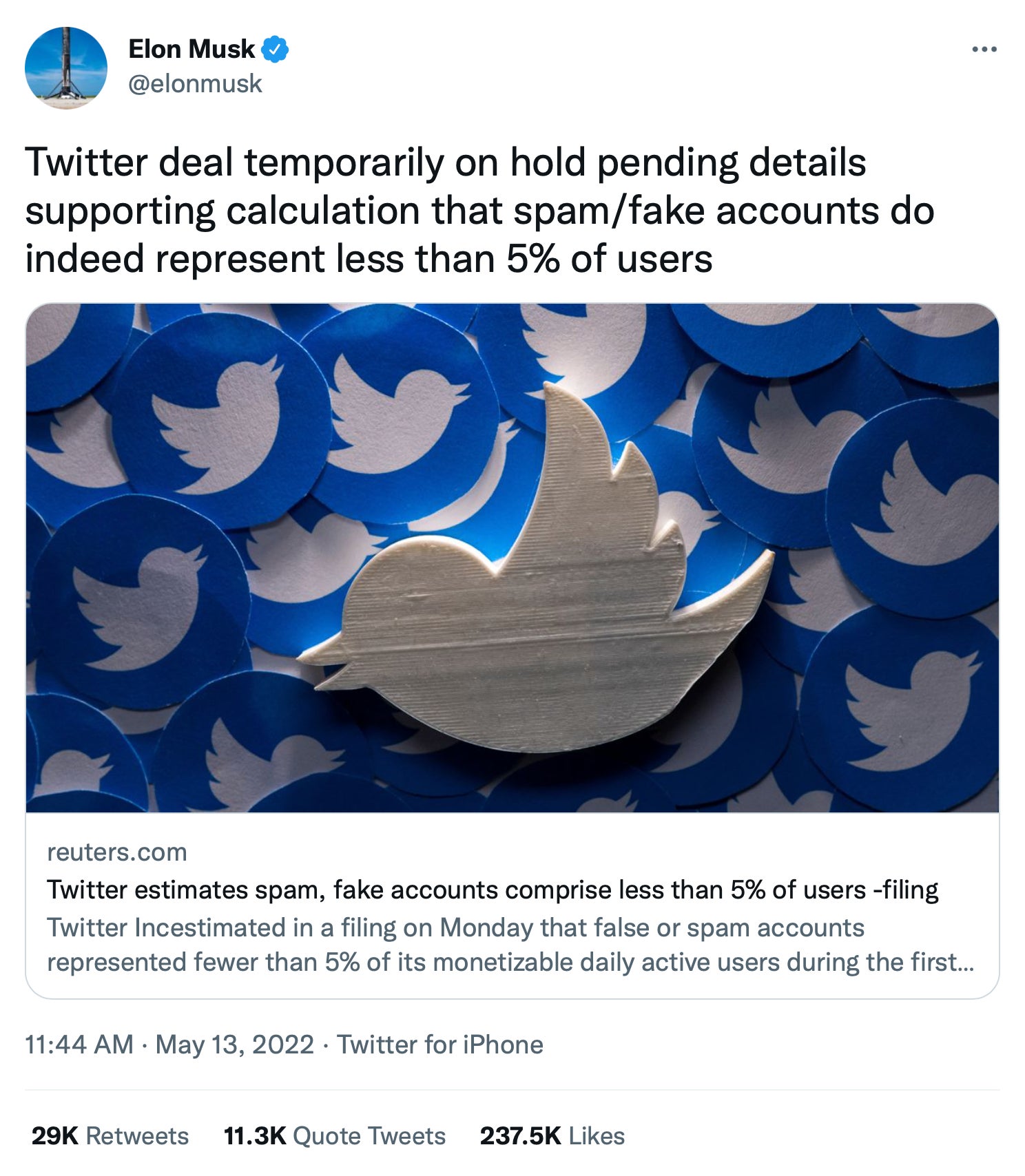 FYI, deals can’t be put on hold.