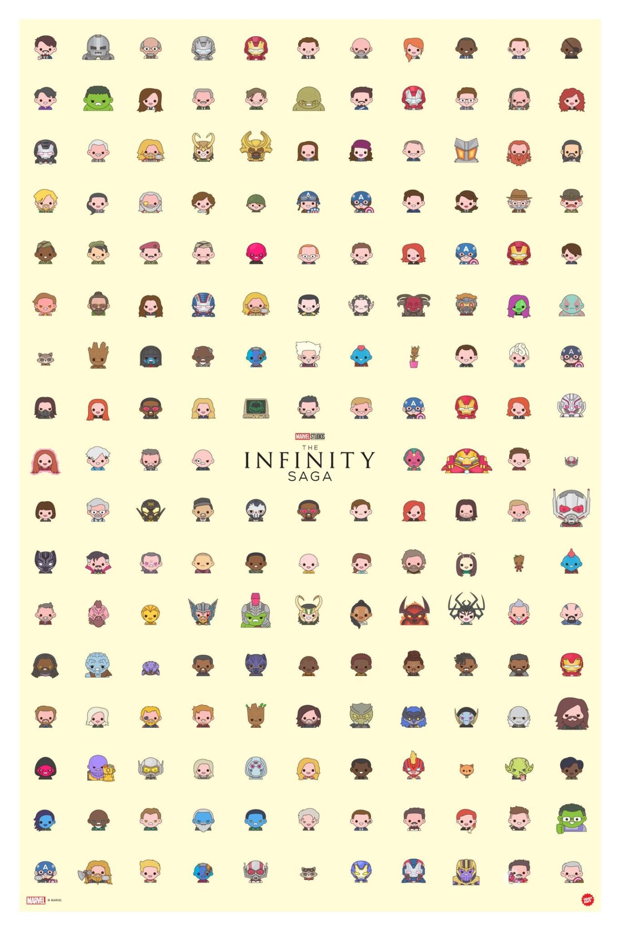 The Infinity Saga poster by 100% Soft.