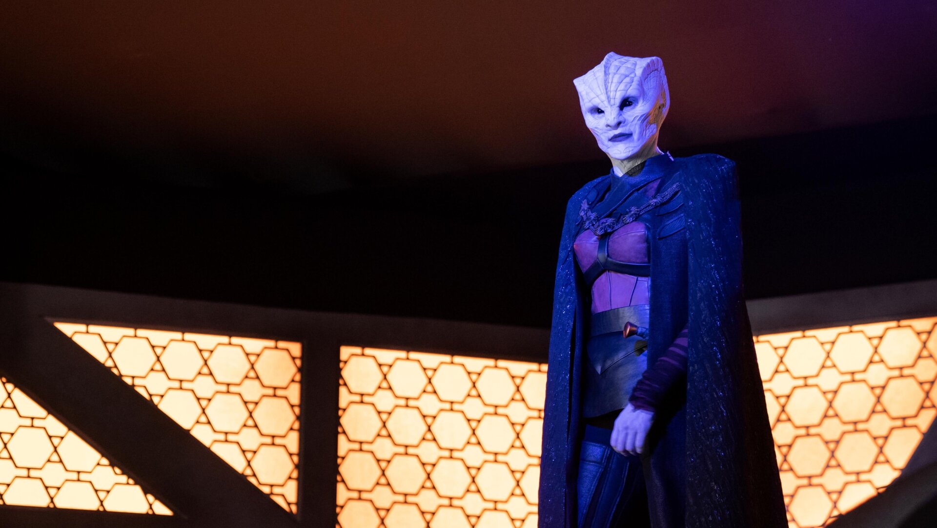 Krill leader Teleya (Michaela McManus)