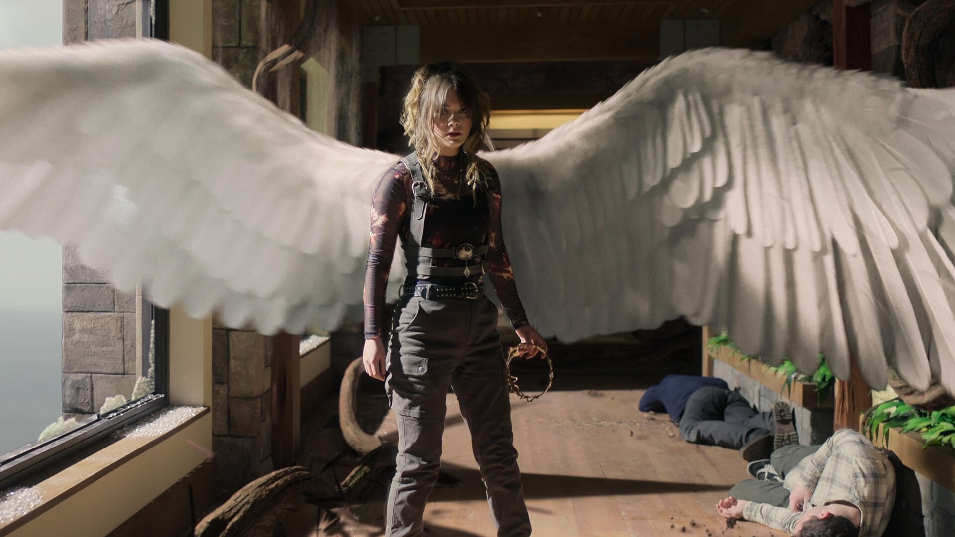 In season two, Kinsey flew!