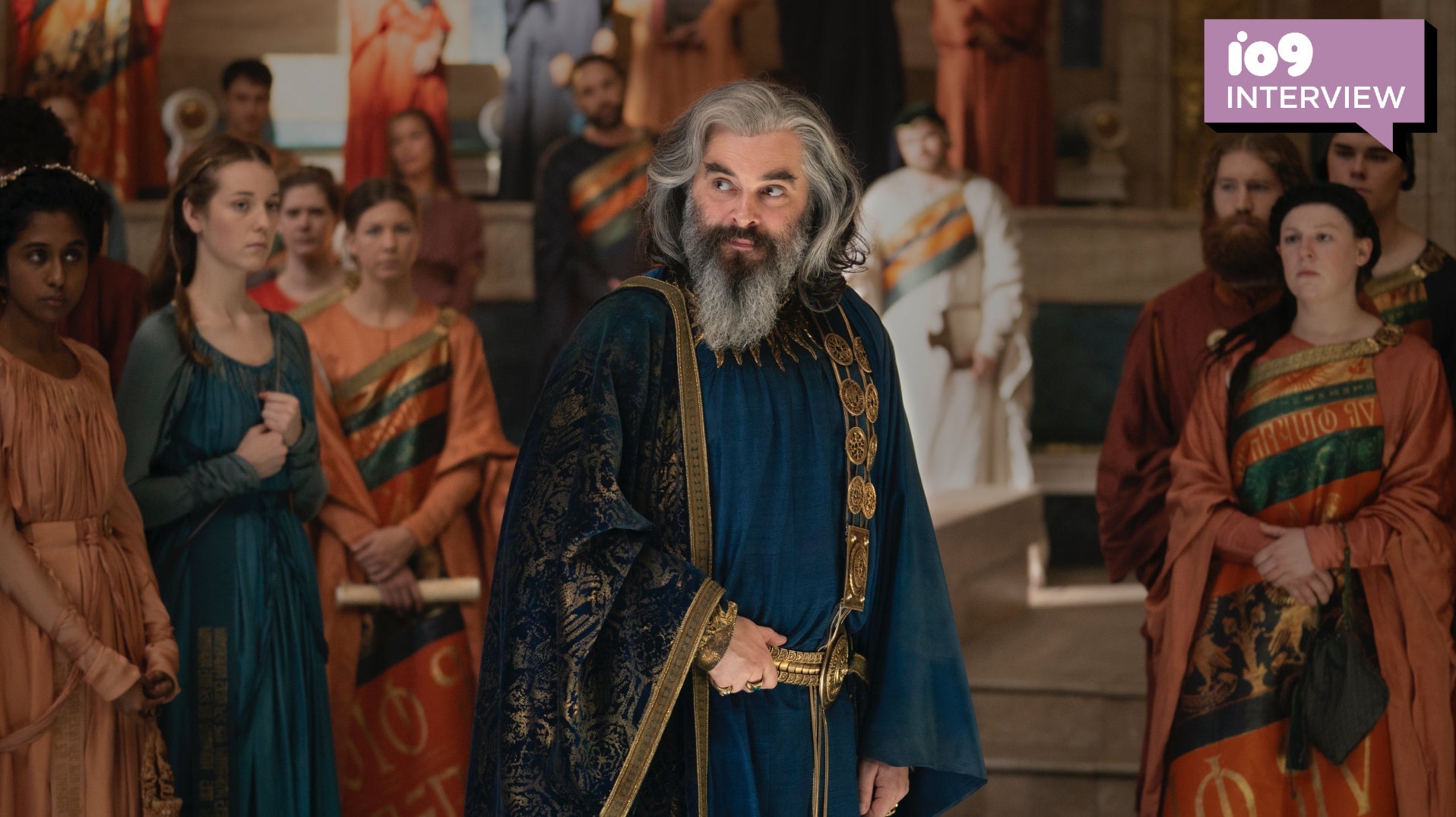 Trystan Gravell as Pharazôn in Lord of the Rings: The Rings of Power