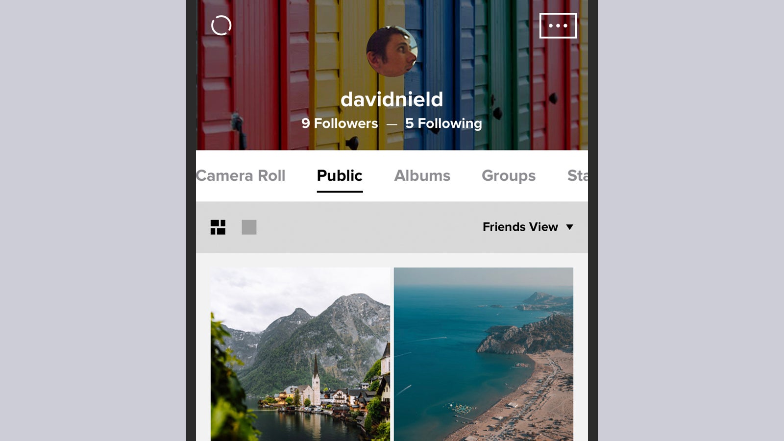 Screenshot: Flickr
