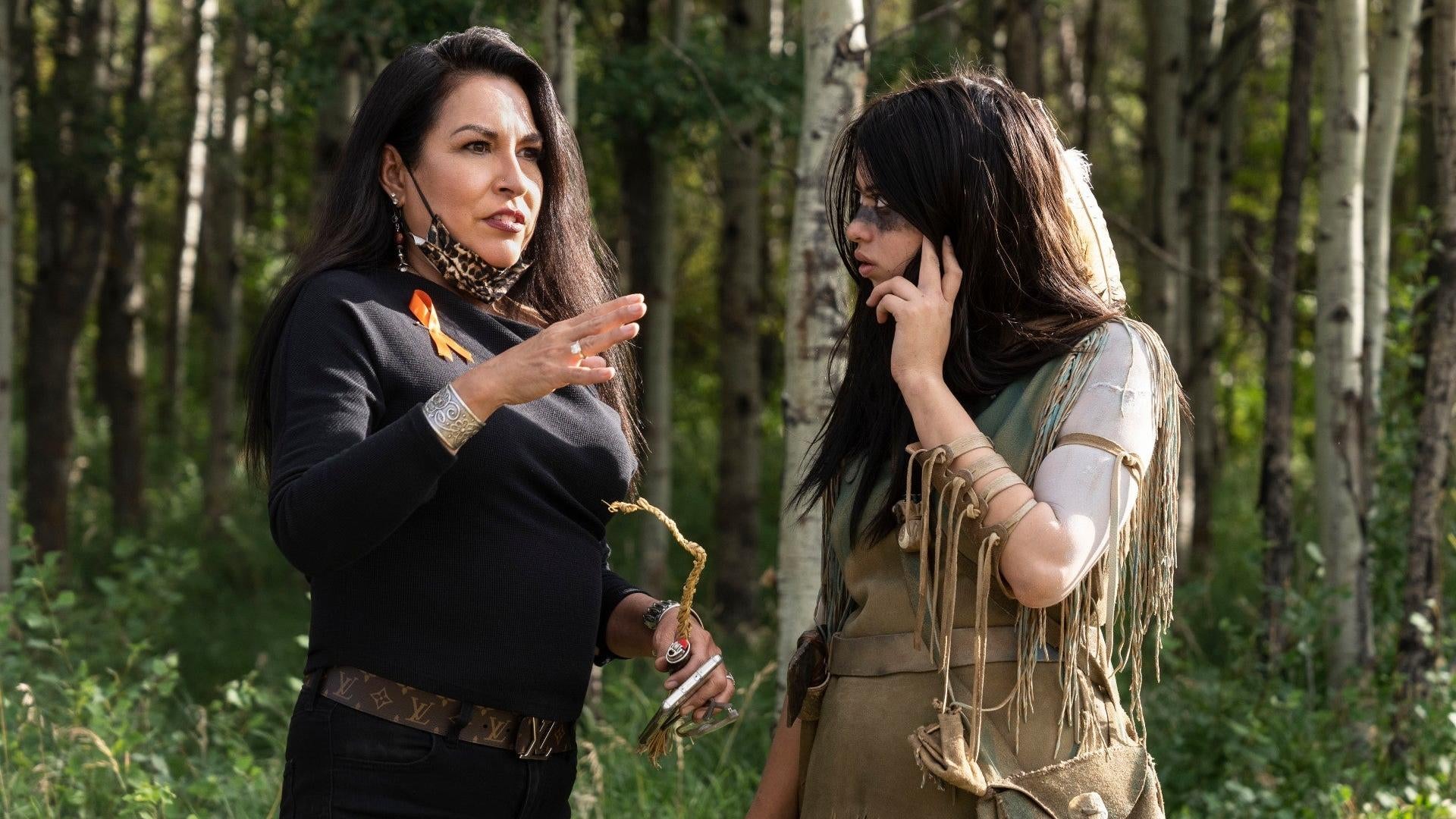 Myers on location with Midthunder.