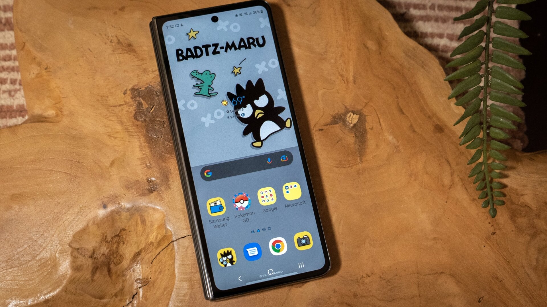 The Galaxy Z Fold 4 folded up is a much narrower smartphone than you might be used to. 