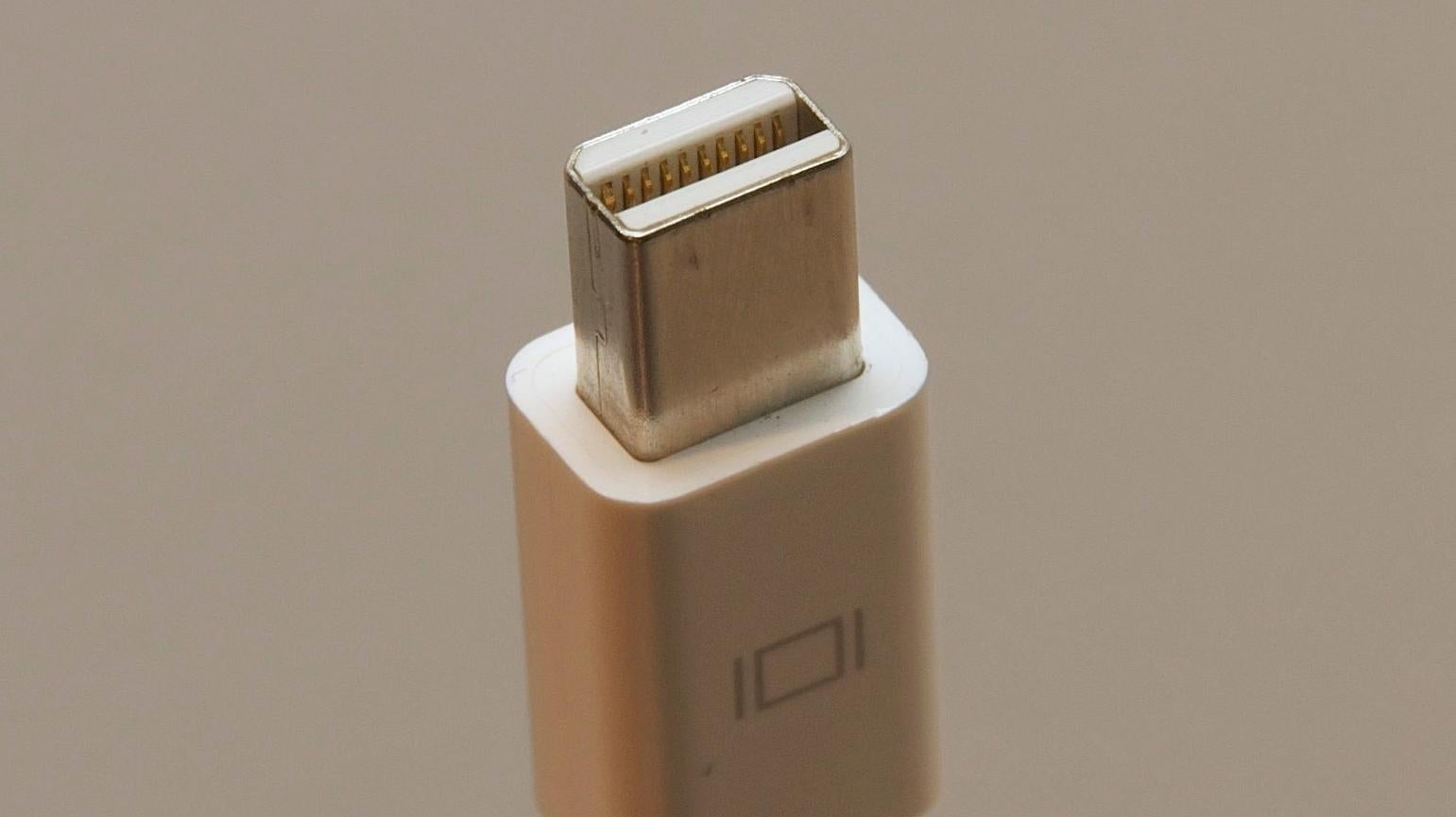 Mini DisplayPort (cropped)
