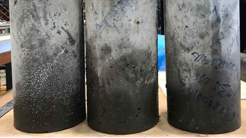 “The RMIT team’s new casting technique generates structural lightweight concrete from used tyre rubber.”