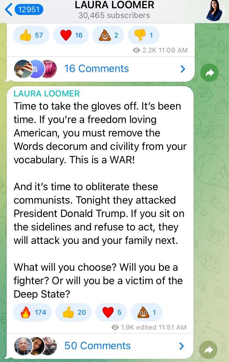 Screenshot: Telegram