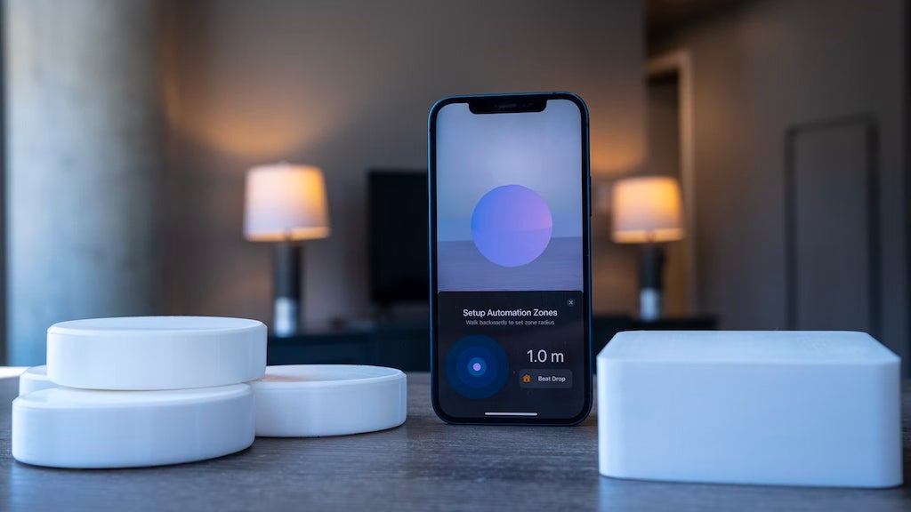 The Fluid One system will rely on ultra-wideband beacons to fill a room with the signals it needs to make the smarthome less of a pain.