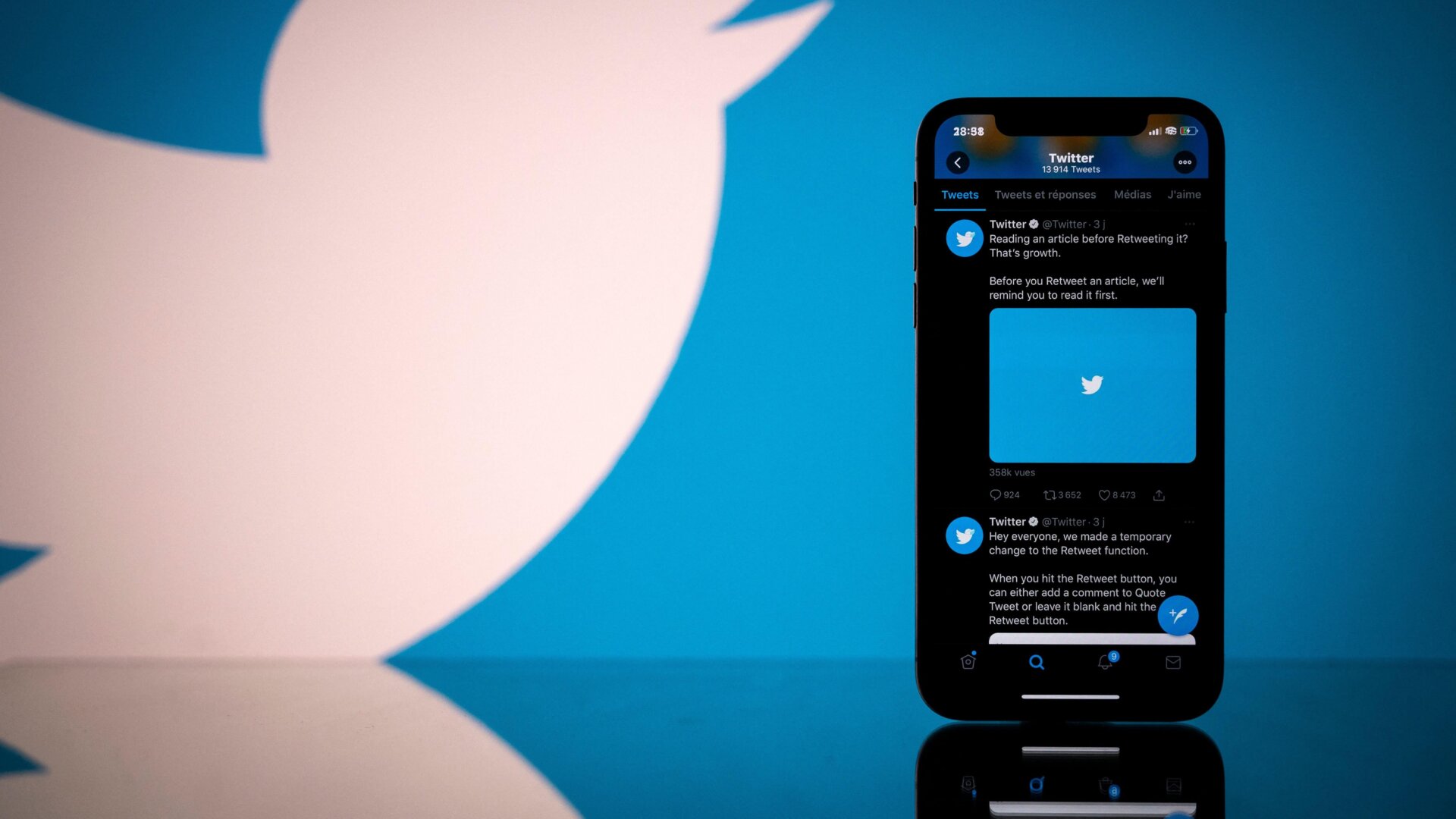 It probably sucks to be Twitter today.