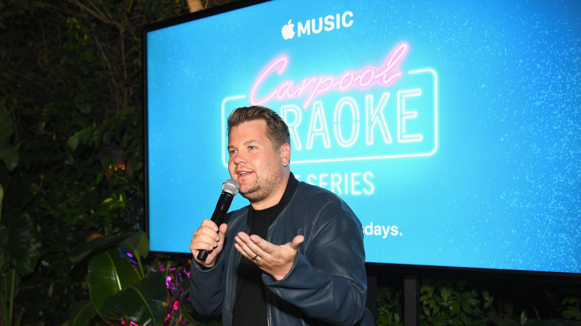 Corden is known for his impeccable ability to sing while driving.