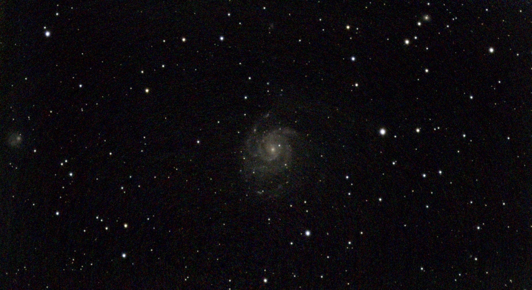 The Pinwheel galaxy. A longer exposure would likely do this object more justice, and I can’t wait to try again.