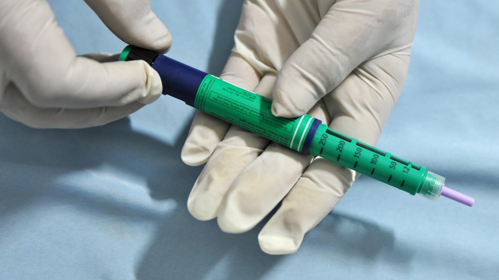 An insulin pen.