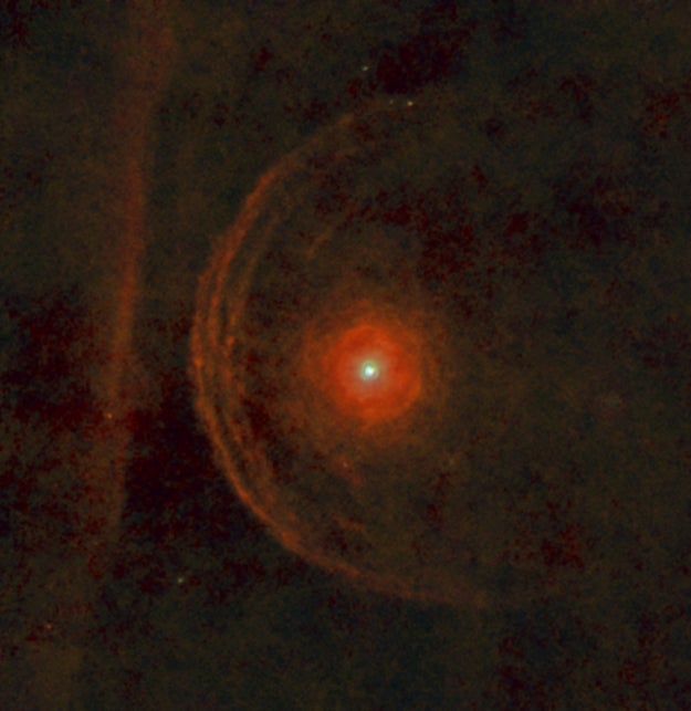 Betelgeuse, imaged by the Herschel Space Observatory.
