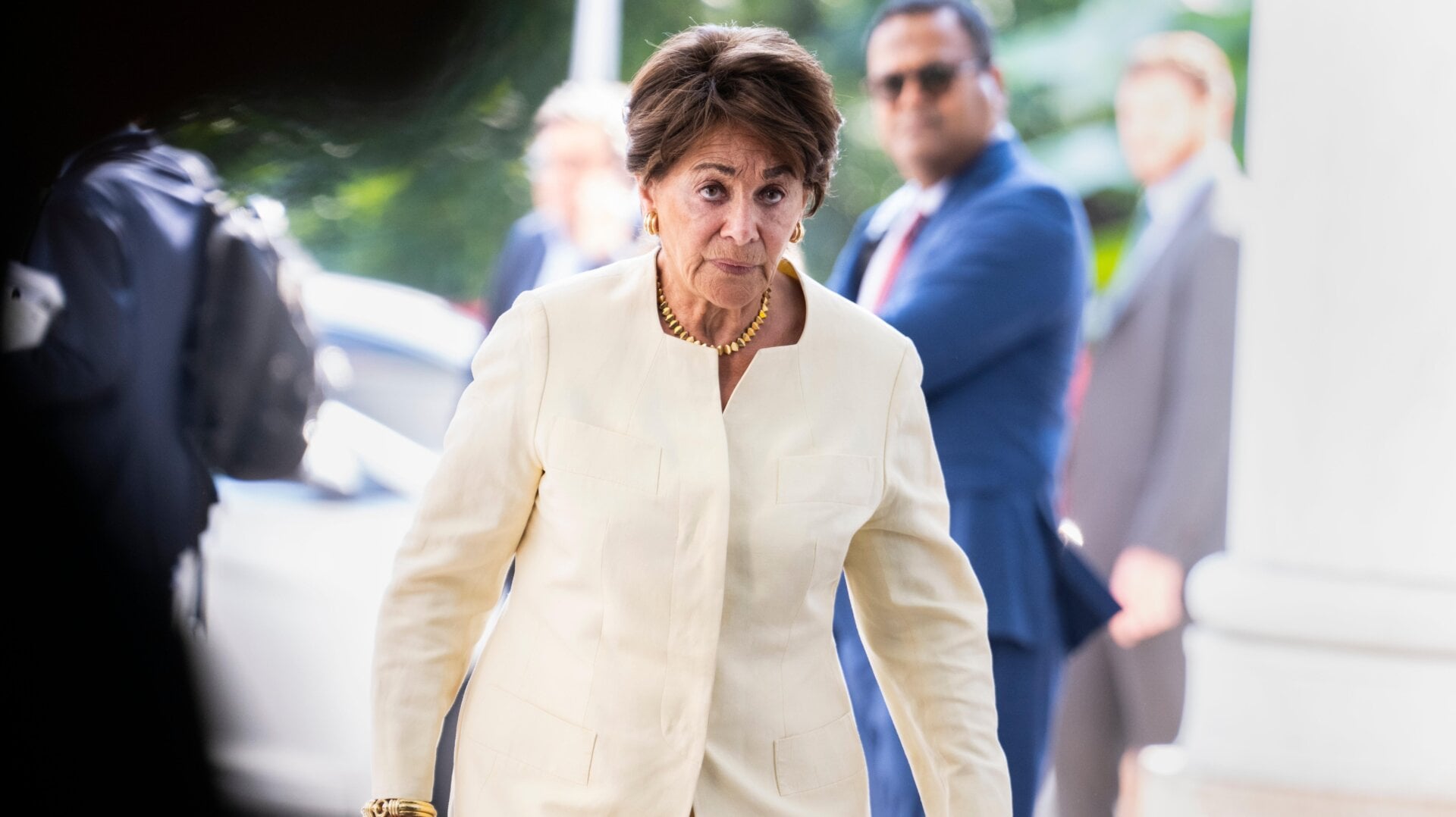 Rep. Anna Eshoo, D-Calif., arrives to Rayburn Building on Thursday, September 15, 2022.