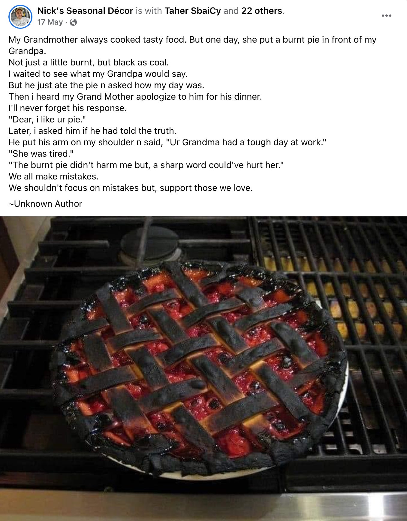 I would probably eat the pie, too.
