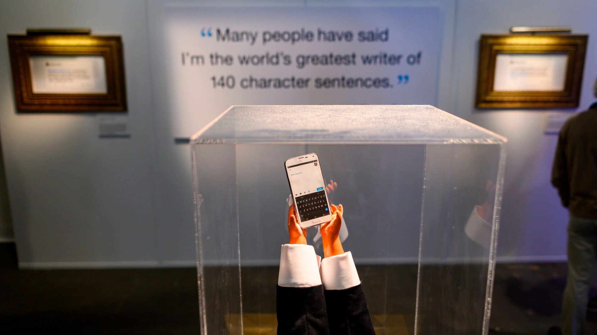 Those tiny hands, though.