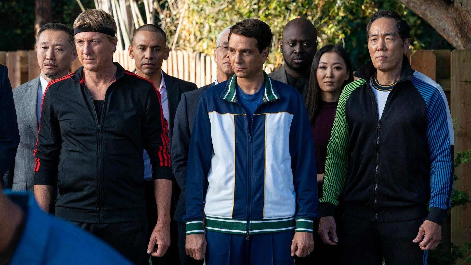 Johnny, Daniel and Chozen teaming up is a dream.