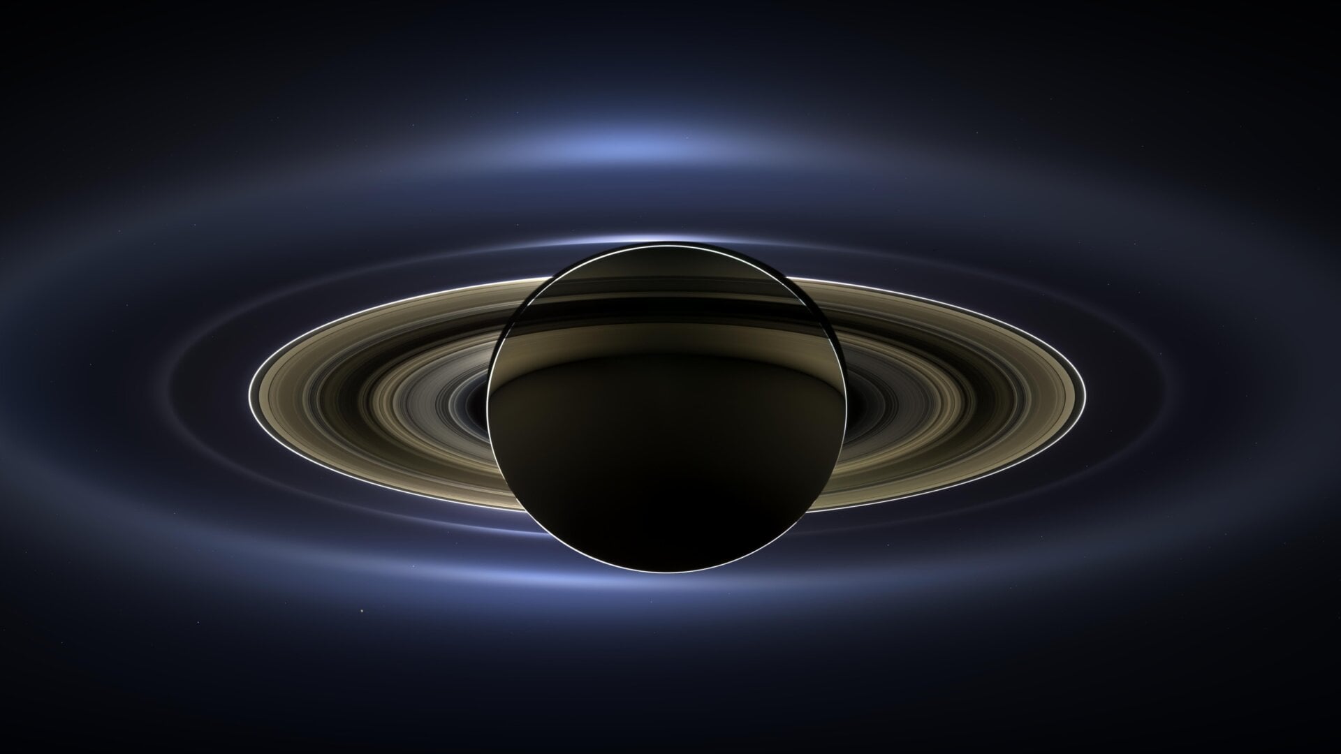 Saturn’s rings are 100 million years old and are made up of chunks of water ice.