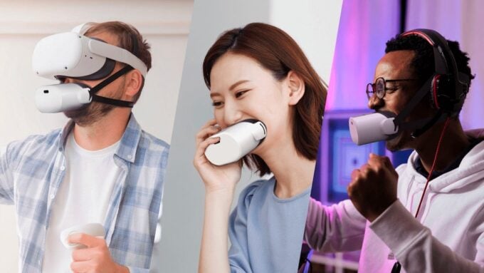 Vr Muzzle Bizarre Muzzle Microphone Keeps Your Mouth in the Metaverse
