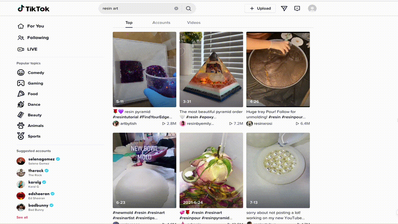 It’s hard not to get sucked into the endless stream of resin pours on TikTok—but the popularity of the medium means more toxic petroleum products out in the world and more non-biodegradable junk in the waste stream.