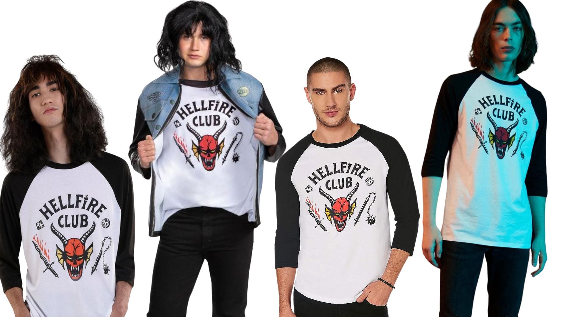 Believe it or not these are different costumes.