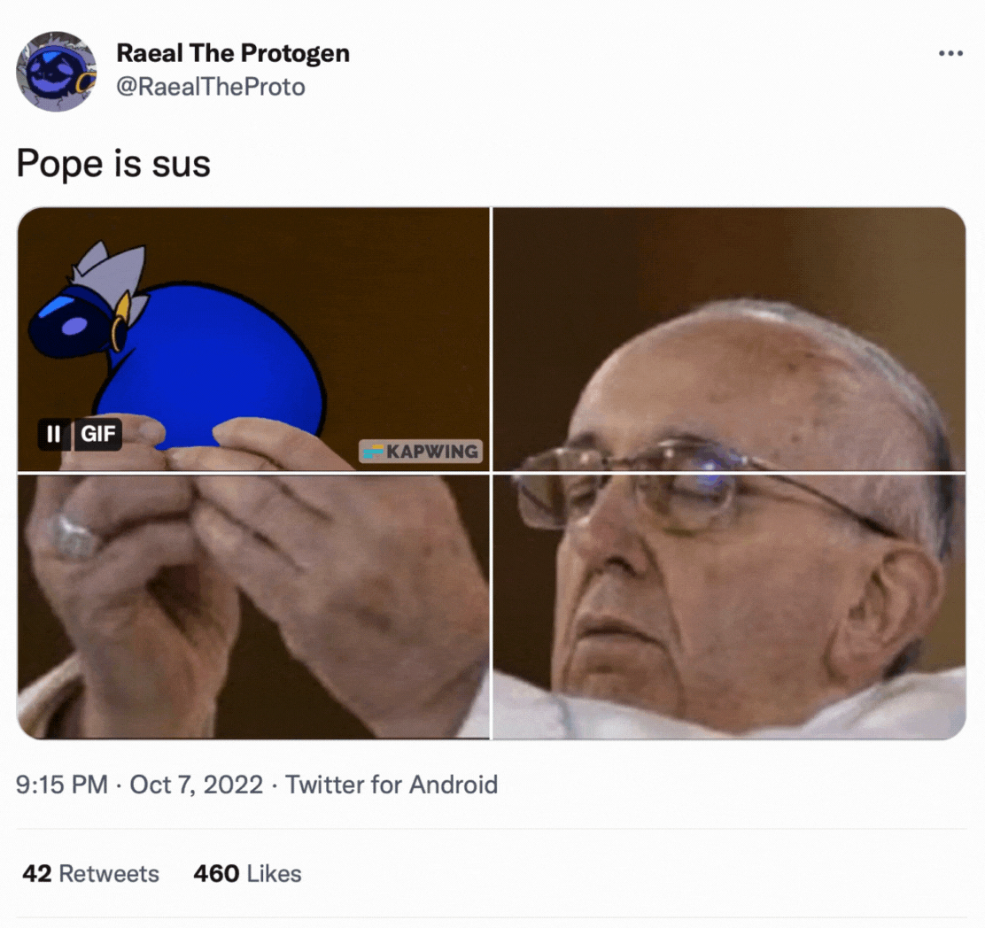 Screenshot: Jody Serrano / Gizmodo / @RaealTheProto