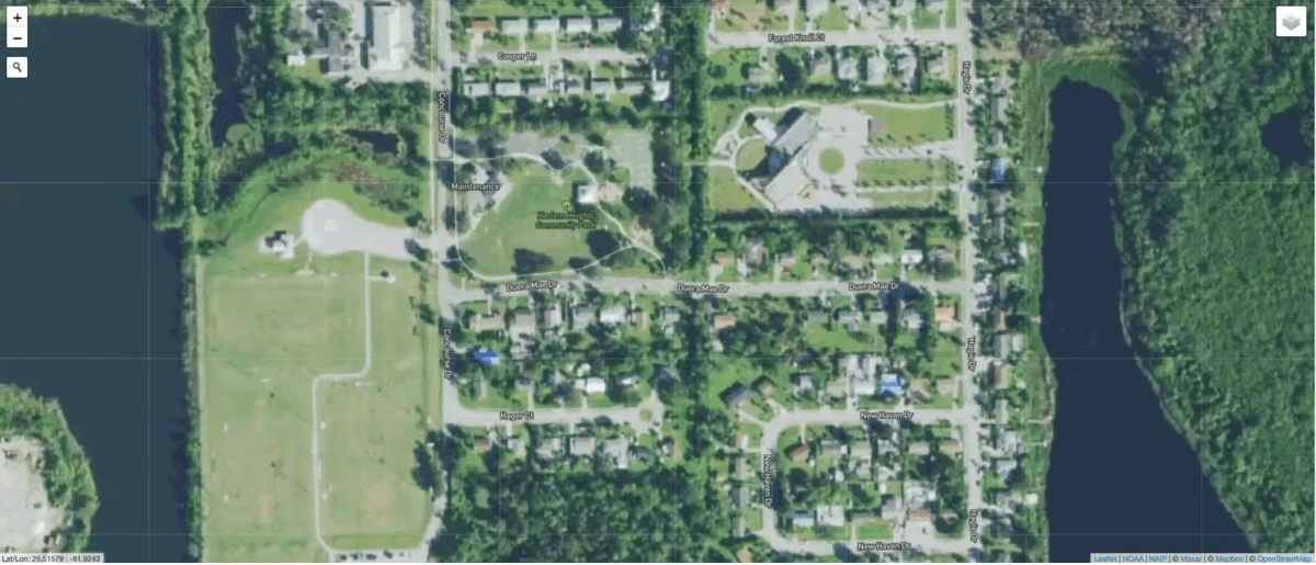Some streets, like those in the neighborhood Harlem Heights, remained flooded even days after the storm.