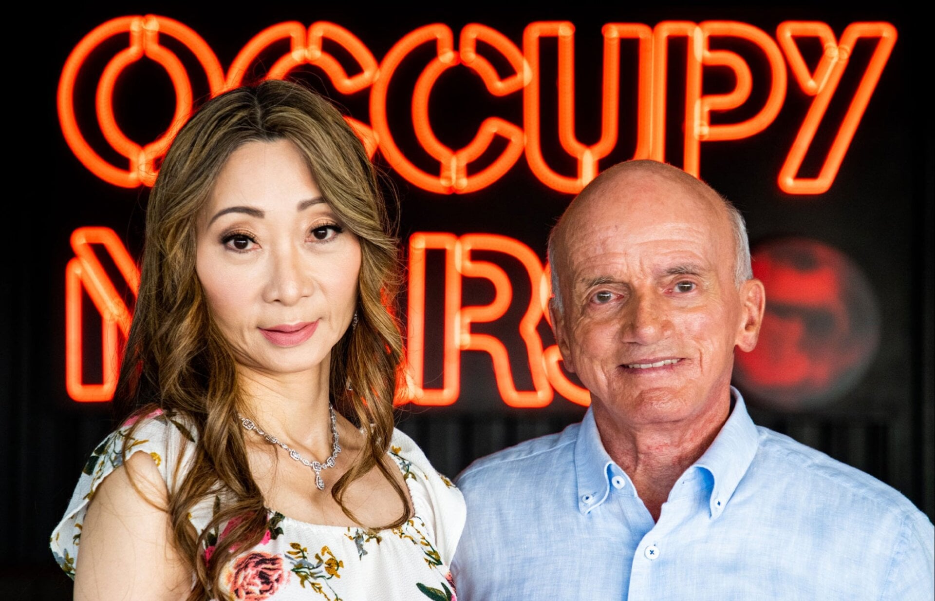 Akiko and Dennis Tito 