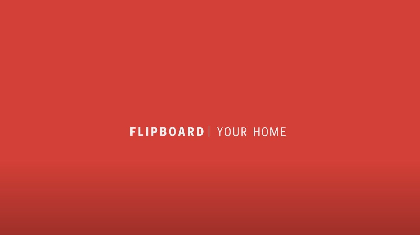 Screenshot: FlipBoard
