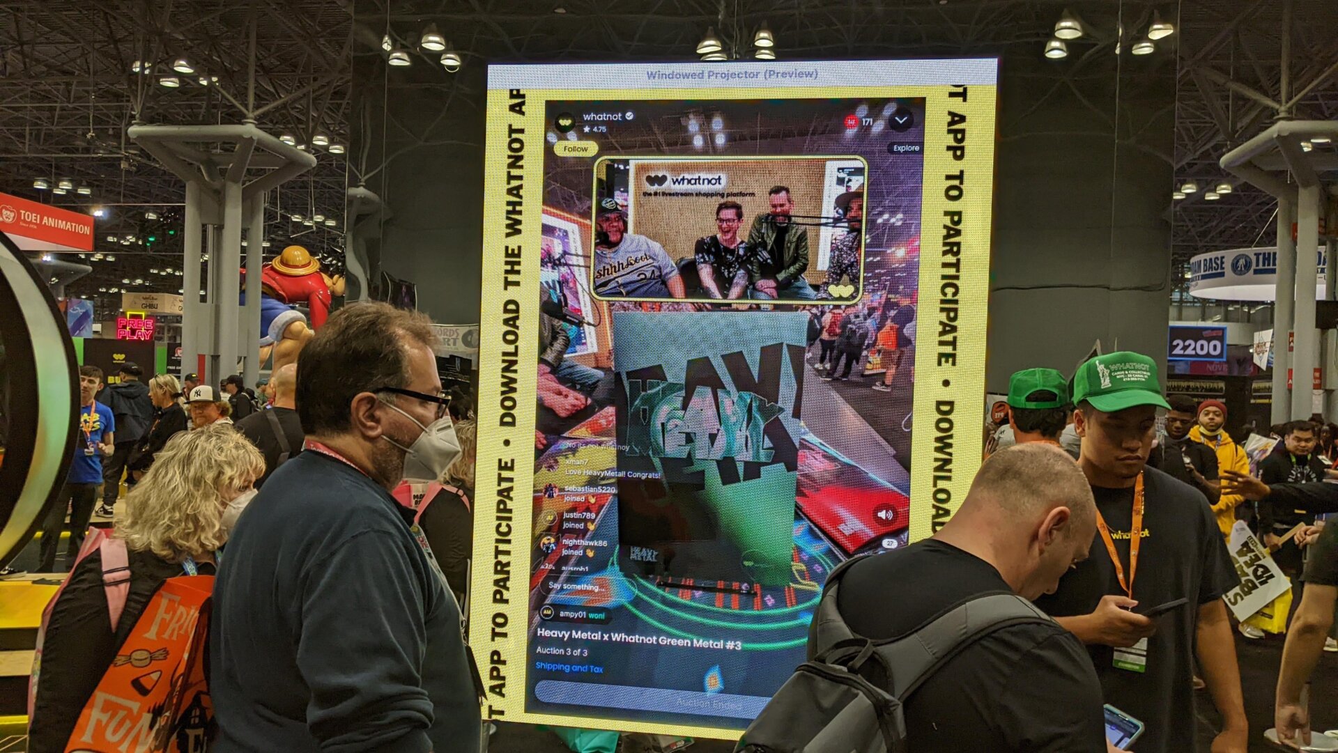 Whatnot advertised that it was helping to publish the Heavy Metal magazine starting next year. 