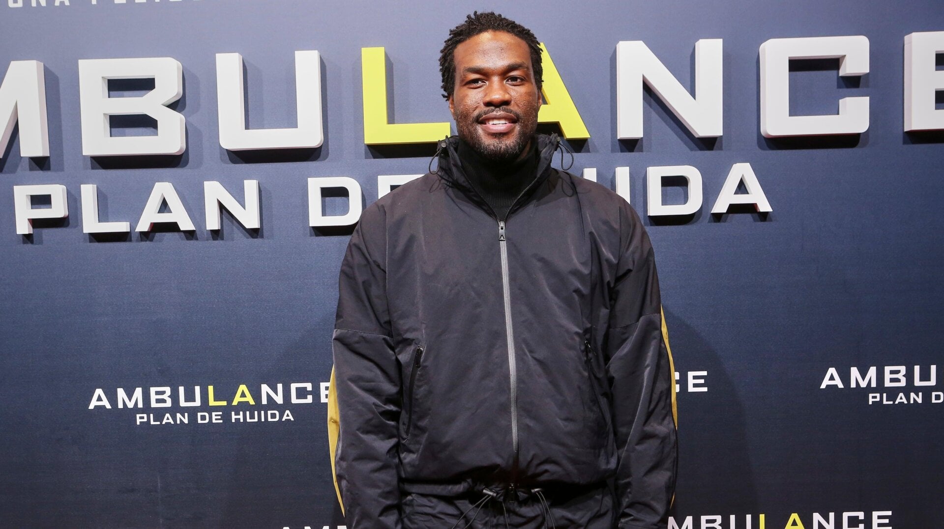 Yahya Abdul-Mateen II attends a screening of Ambulance on March 24, 2022 in Madrid, Spain.