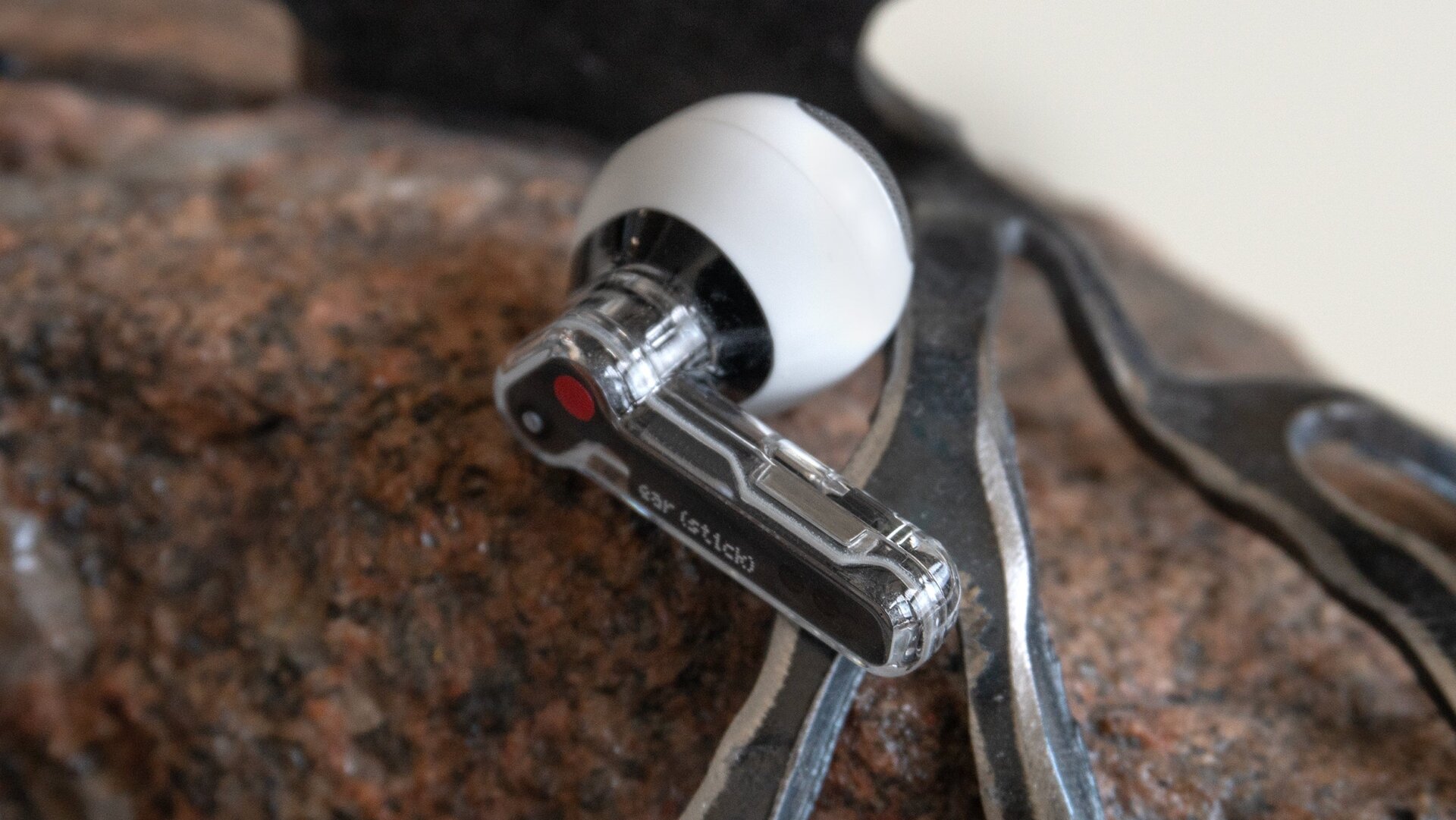 The squeeze controls on the Ear (stick)‘s stem are easier and more reliable to use than the third-gen AirPod’s.