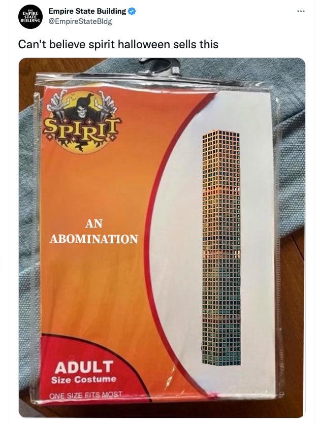 Screenshot: @EmpireStateBldg / Twitter / Gizmodo