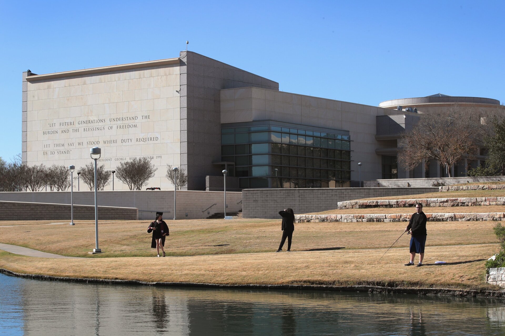 Bush Presidential Library at Texas A&M.