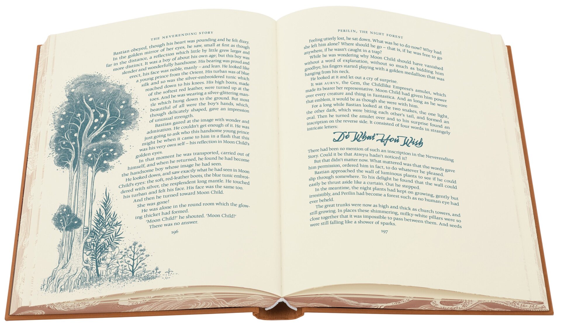 Image: Illustrations and cover design ©Marie-Alice Harel for The Folio Society’s edition of Michael Ende’s The Neverending Story.